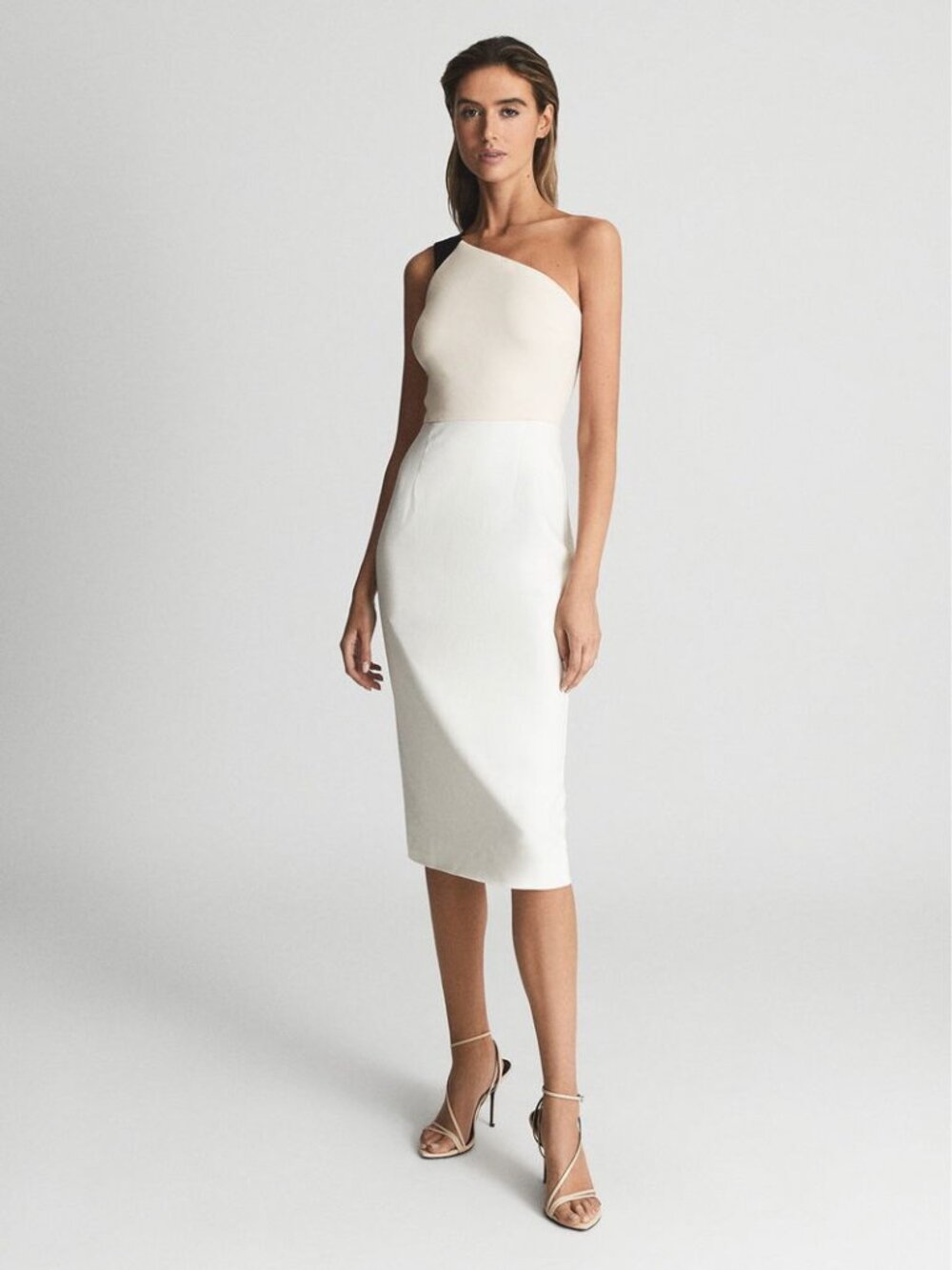 NWT REISS Riana Colourblock Bodycon Dress - size 8